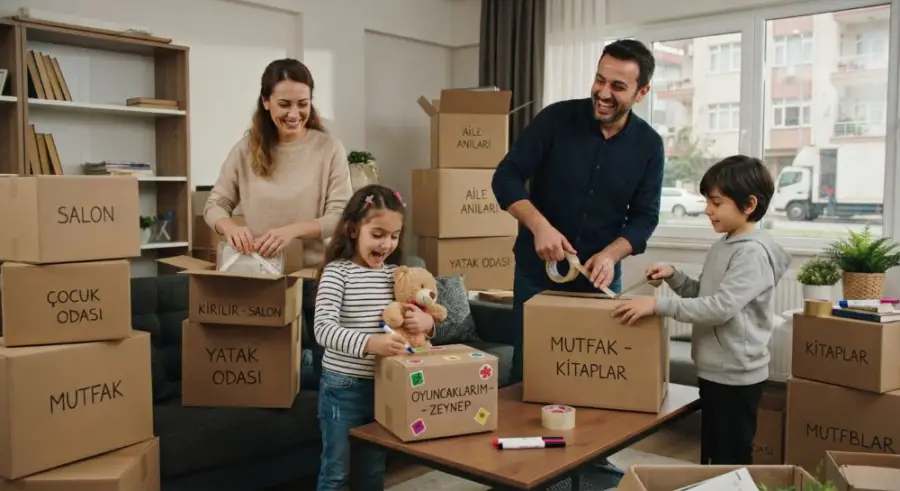 Çocuklu Aileler İçin Ev Değiştirme Sürecini Kolaylaştıracak Psikolojik ve Pratik Adımlar