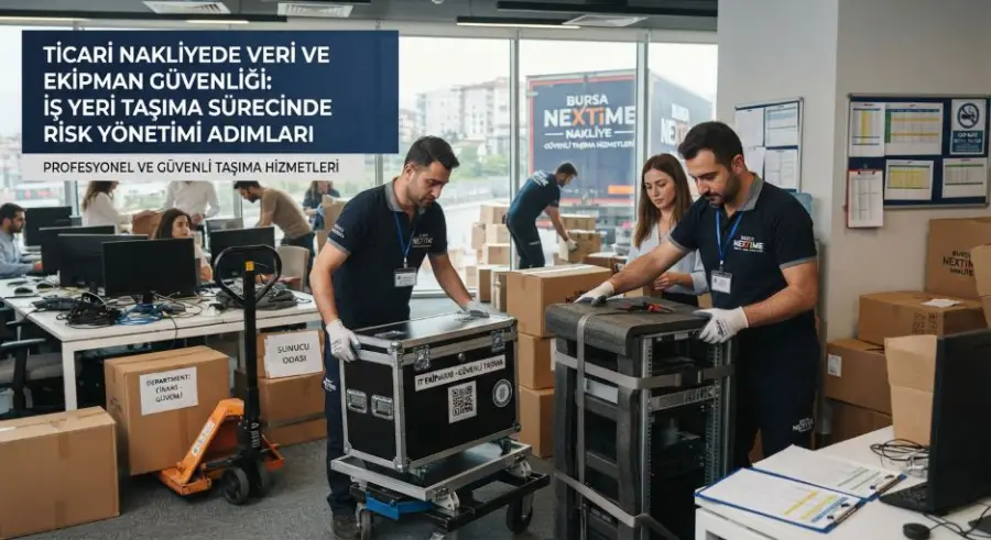 Ticari Nakliyede Veri ve Ekipman Güvenliği: İş Yeri Taşıma Sürecinde Risk Yönetimi Adımları